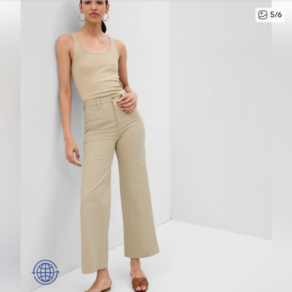 NWT Gap sz 6 High Waist Ankle